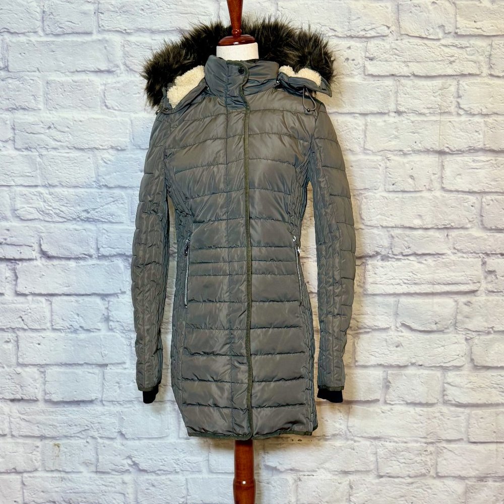 Tom Tailor Gray Down Parka